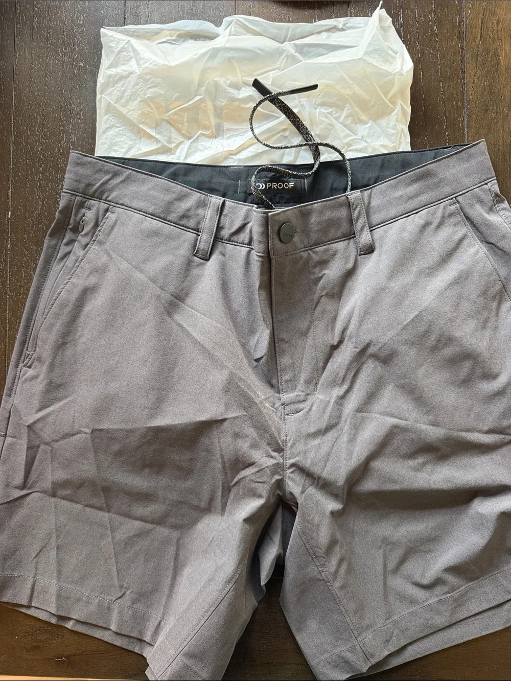 Men's Slate Gray Casual Shorts 7”